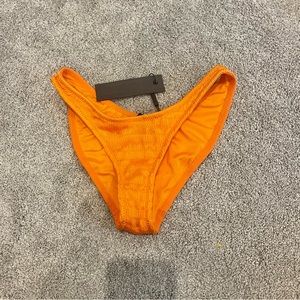 triangl swim bottoms orange